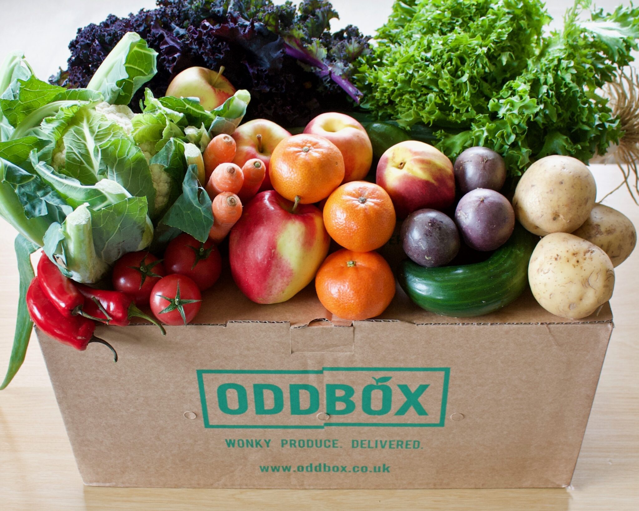 misshapen vegetable boxes